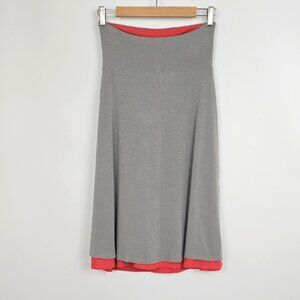 Lululemon Women's Beat The Heat Reversible Dress Skirt Heathered Dune Pink Sz 4